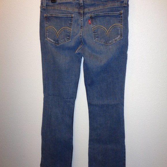 LEVI'S 518 Junior's Superlow Bootcut Jeans Size 11 - Picture 4 of 12